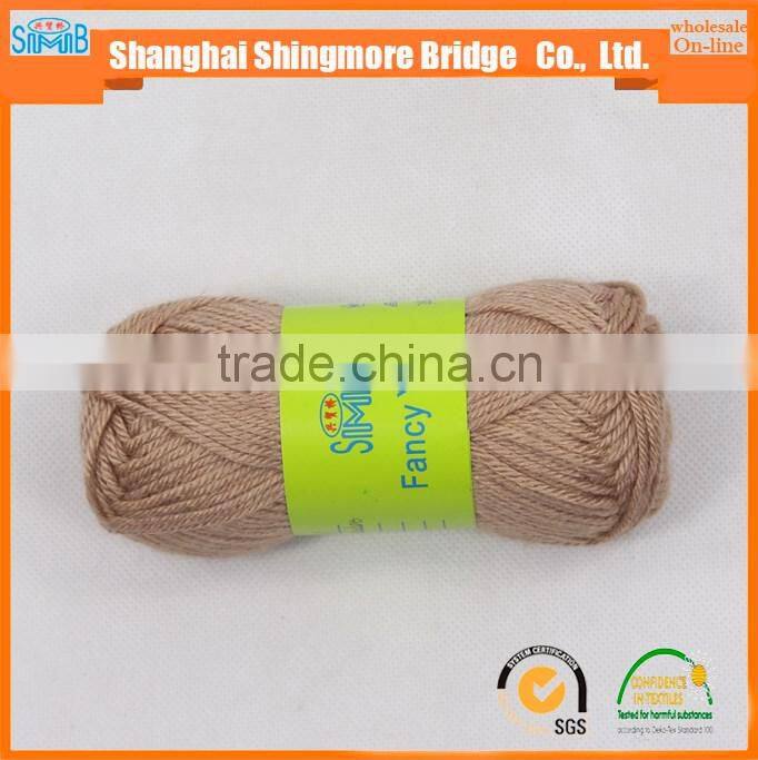 FREE YARN SAMPLES China knitting yarns factory best wholesale oekoe tex certified wool blended bamboo yarn for baby knitting