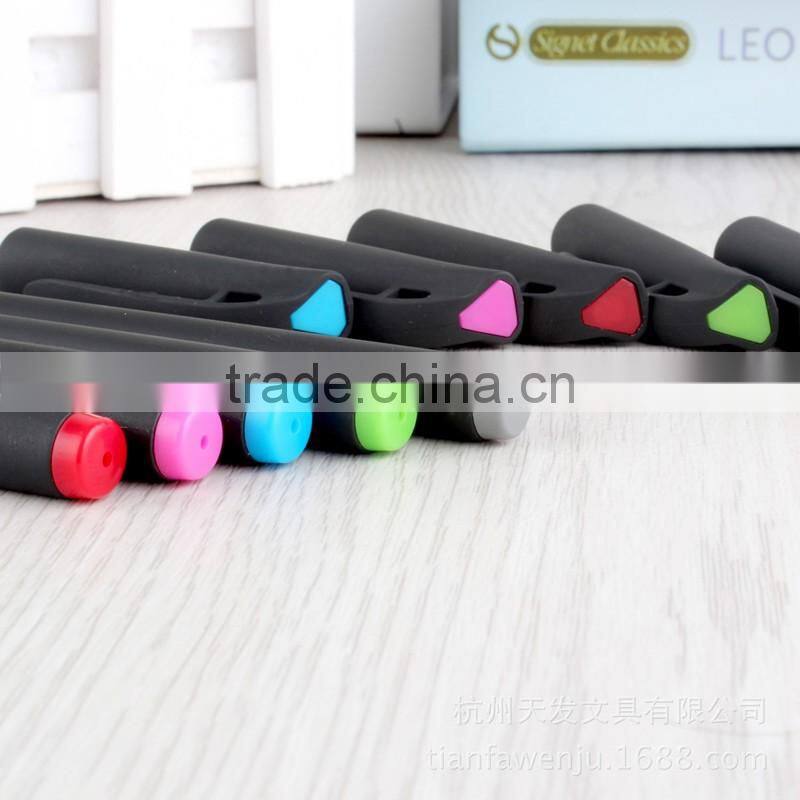 Hot sale promotional logo customized plastic advertising gel ink pen