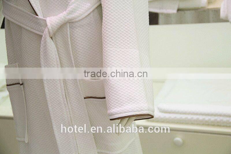 High Quality Waffle Knitted Bath Robe