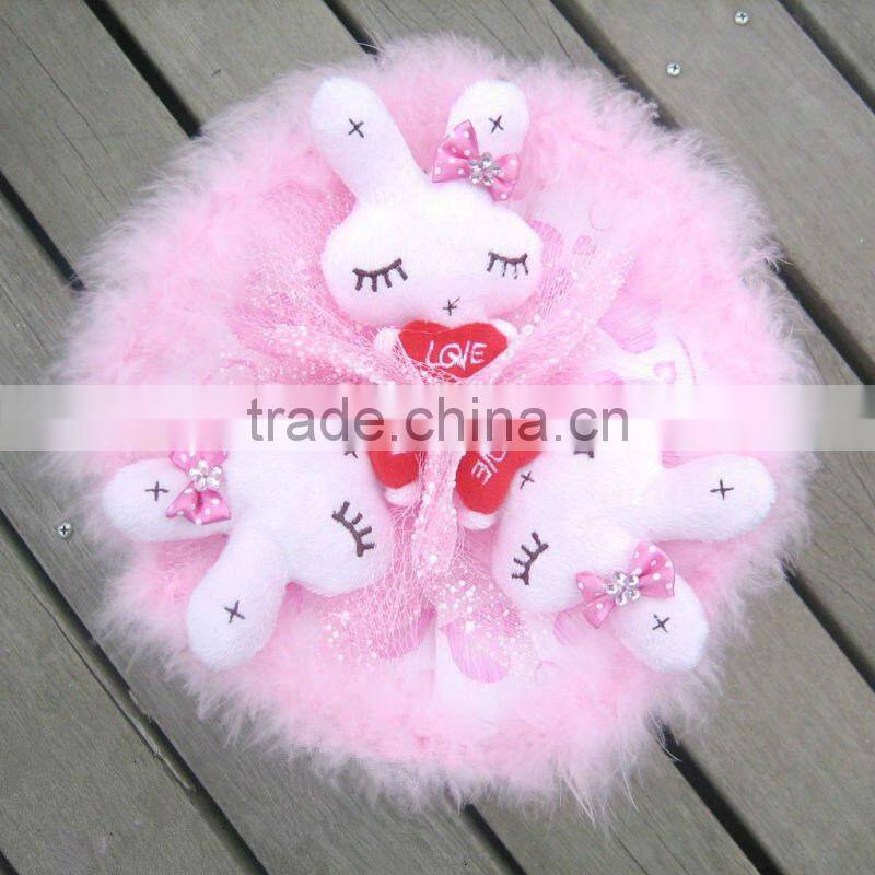 banquet plush flower with toy