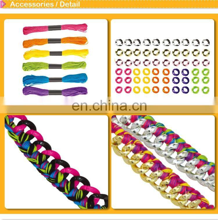 DIY craft kit for children FASHION Chains & Strings
