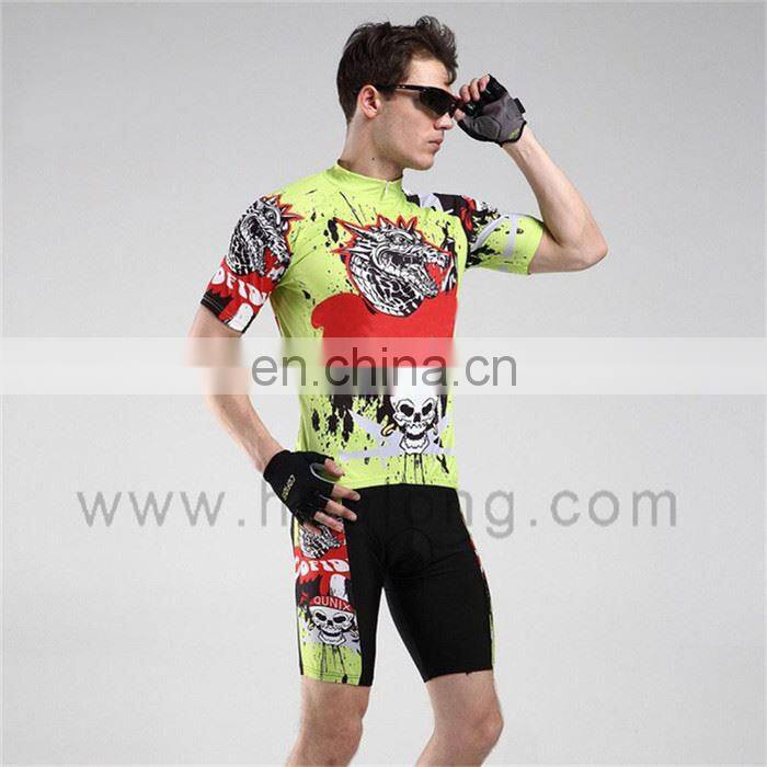 Healong Digital Printing Retro Customized Bicycle Wear