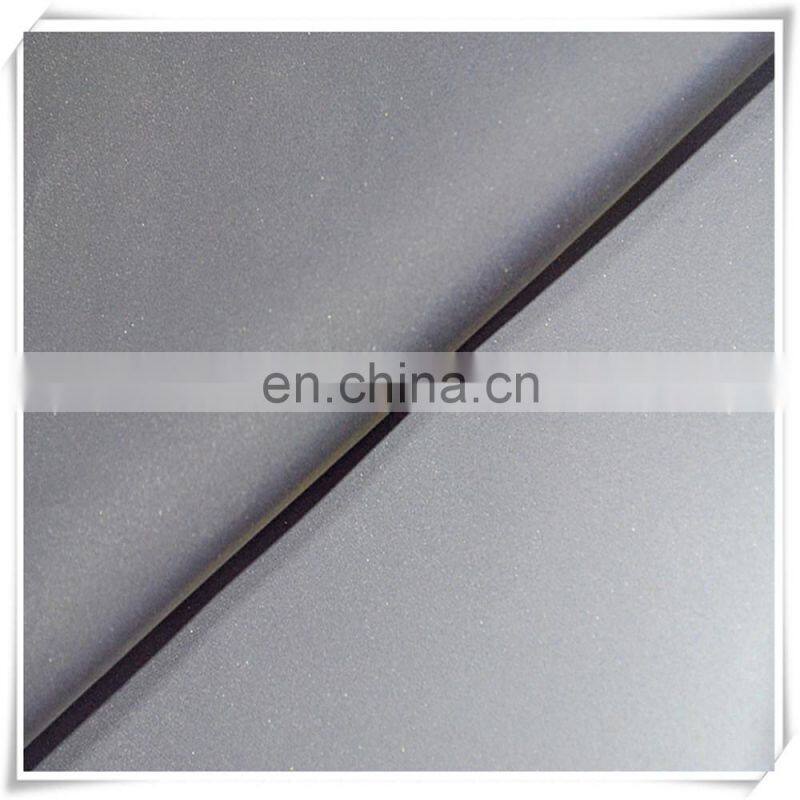 190T 100% polyester taffeta fabric with reflective coating