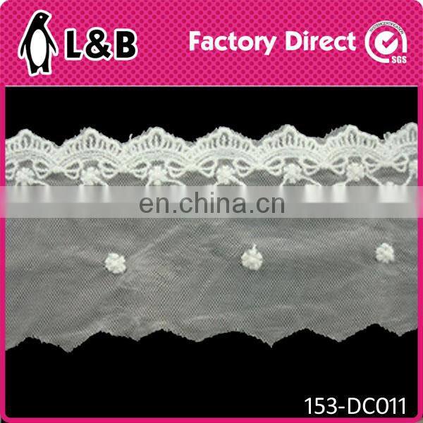 2014 fashion new design cotton crochet lace fabric