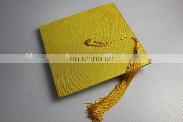 Kindergarten Gold Color Graduation Cap - Shiny Polyester