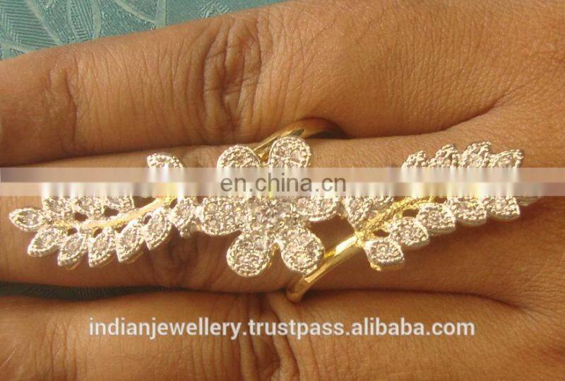 cubic zirconia bridal rings manufacturer, cubic zirconia wedding ring exporter