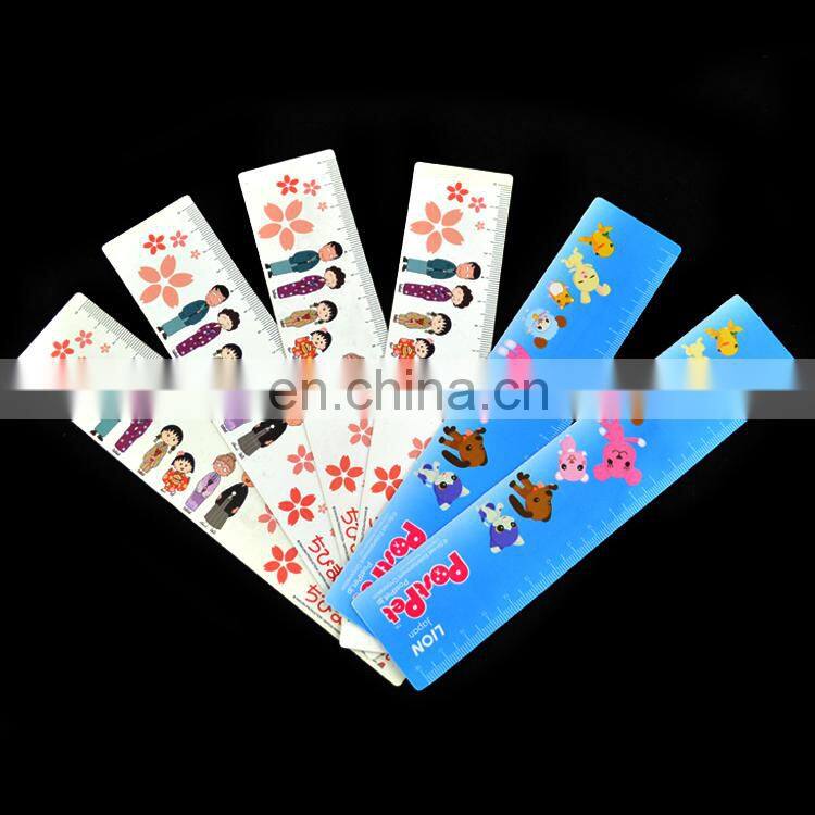 Promotion gift pvc custom flexible plastic rulers