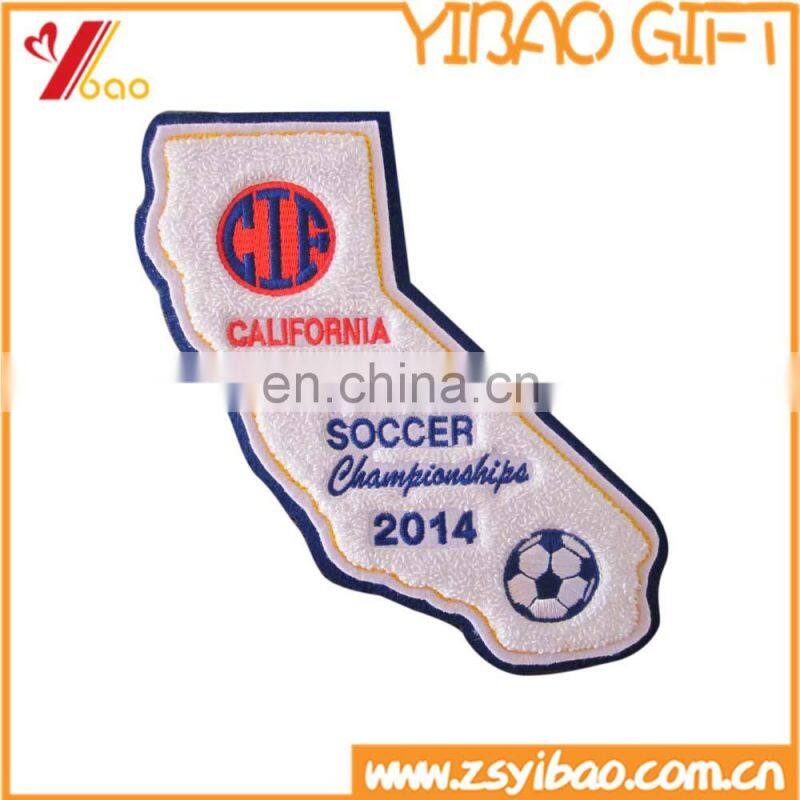 vivid figure design embrodery patch with iron on back