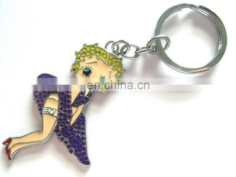 Metal wallet key chain