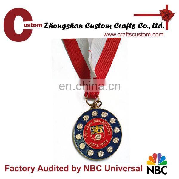 Customized kids' metal medal for souvenir & gift