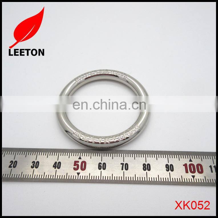 Factory supply custom 1.5 inch O ring bag buckle with logo