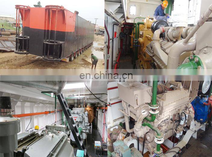 1,000 cbm/h Hydraulic cutter suction dredging vessel for sand dredging machine for sale