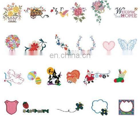 2017 new design apparel and textile machinery computer embroidery sewing machine