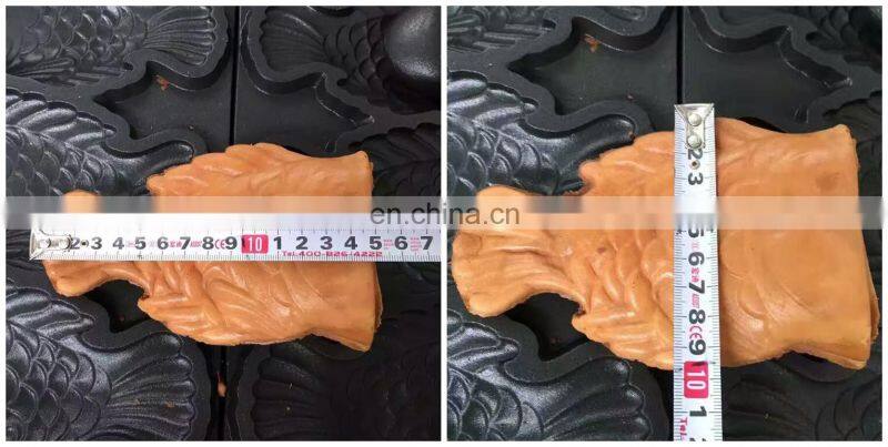 Stainless Steel Gas Goldfish Machine/ Fish Shape Ice Cream Taiyaki Machine CHZ-715