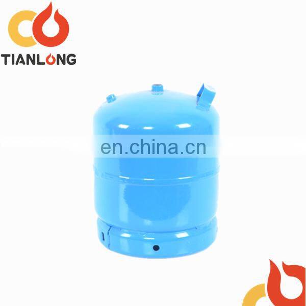 1kg Small mini compressed lpg gas Cylinder vessel with handle for BBQ