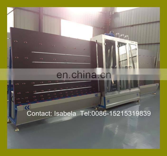 Double glazing glass washing machine Vertical LOW E glass washing drying machine