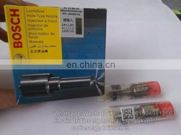 Bosch original nozzle DLLA150P2386,fuel injection nozzle 0433172386