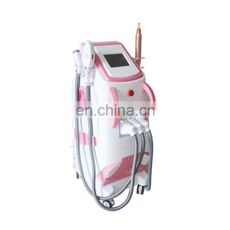 Unique design 4 in 1 best 360 Magneto-optical RF OPT Picosecond laser hair removal machine