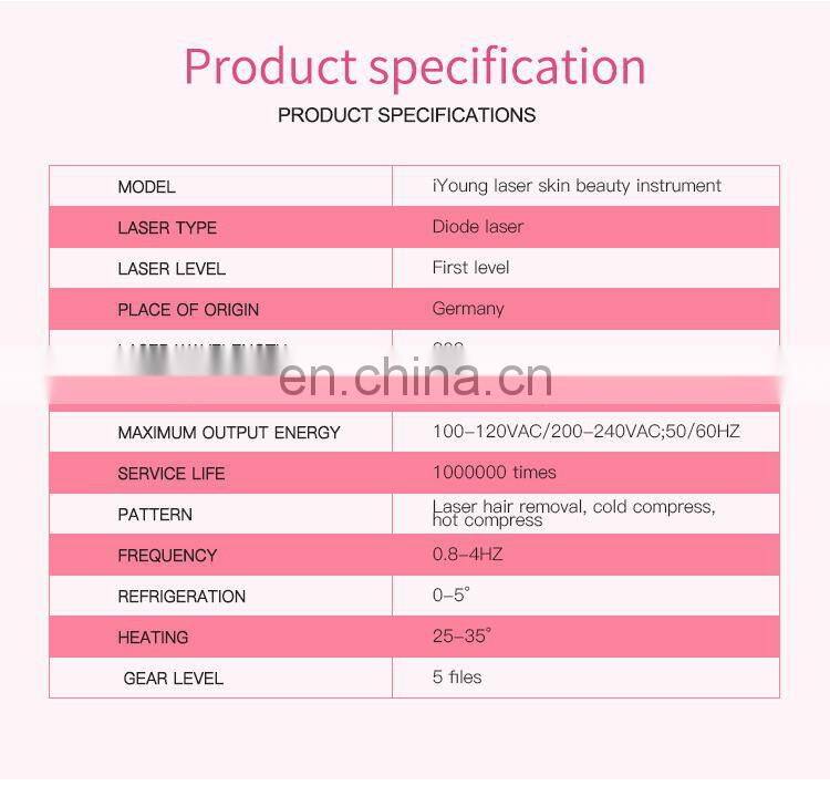 Professional 808 Diode Laser Hair Removal Machine/2 Handles IPL Permanent Hair Removal Machine