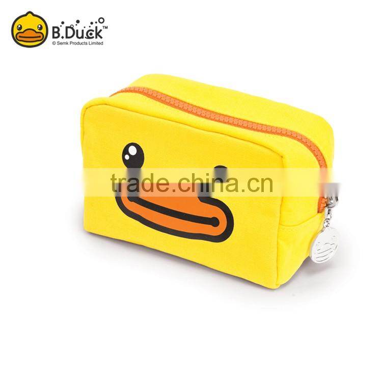 Animal printing cosmetic bag plain canvas women use nylon cosmetic bag