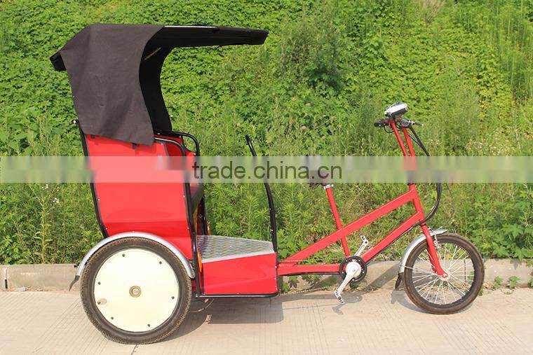 Traditional Electric Pedicab Rickshaw for Passengers