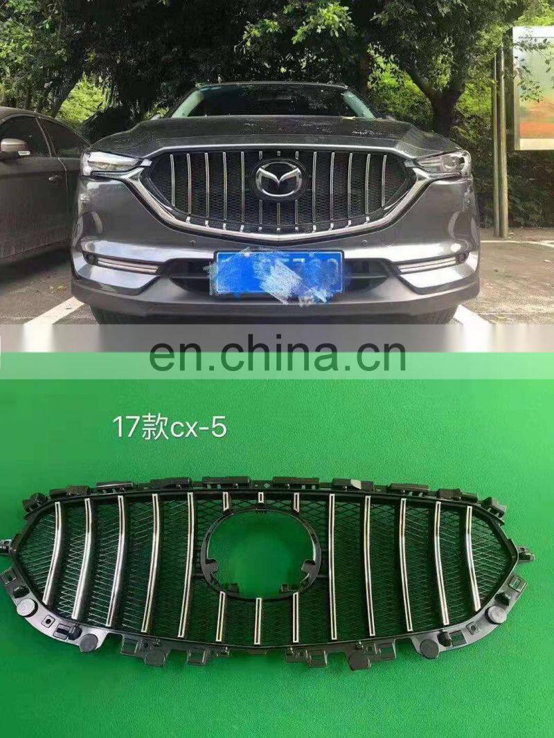 Body Kit Accessory Auto Car Good Quality Custom Kit Auto Spare Parts Front Grille FOR MAZDA series 3 axela