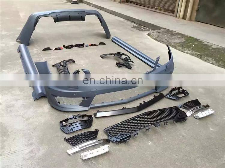 High quality PP material A&MG style body kit for Mercedes Benz old C-CLASS w204 front bumper rear bumper and side skirts