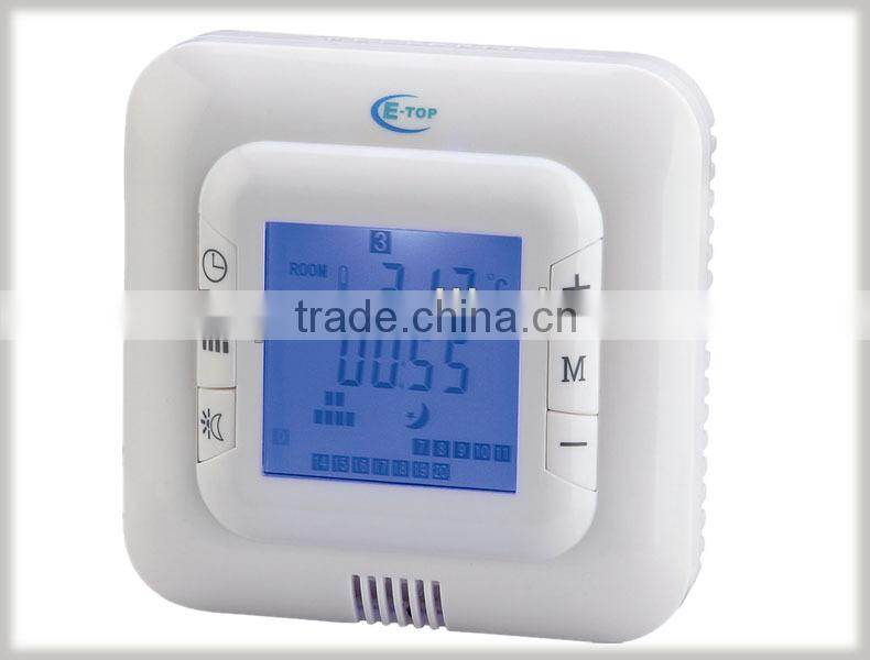 16A LCD heating programmable thermostat