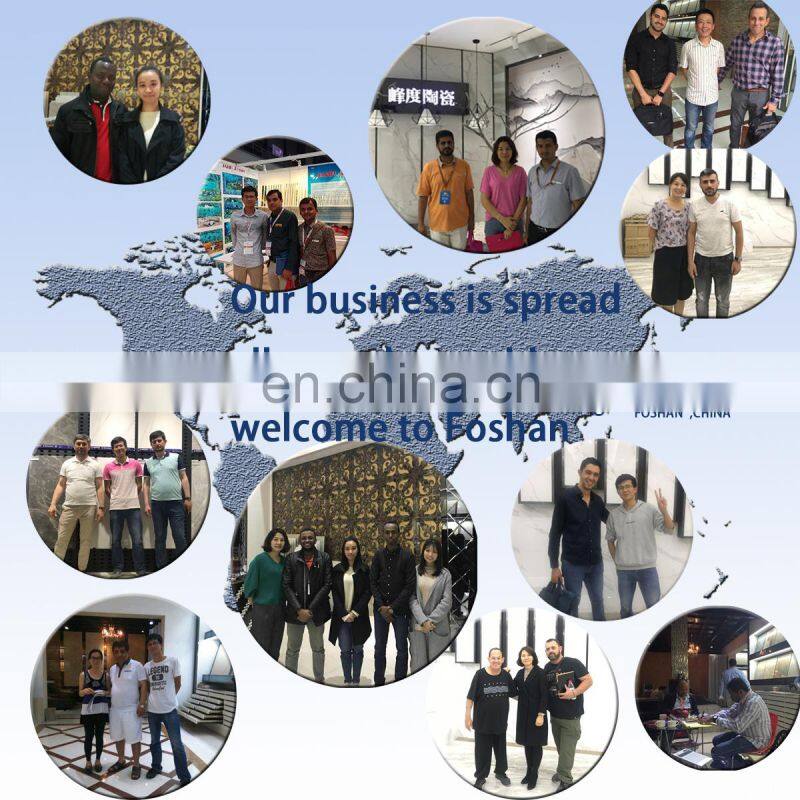 dark yellow tulip tiles double loading porcelain tiles 600*600mm