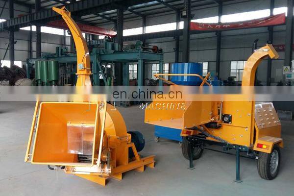 Factory Supply Mobile Wood Branch Crusher Garden Waste Wood Grinder Wood Shredder For Sale