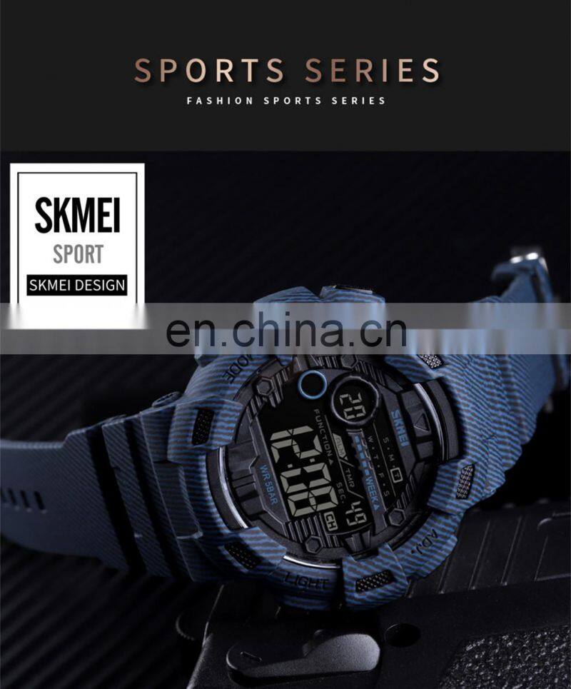 New SKMEI 1472 Men Digital Watch Sport 5ATM Water Resistant Wristwatches Relogio Masculino