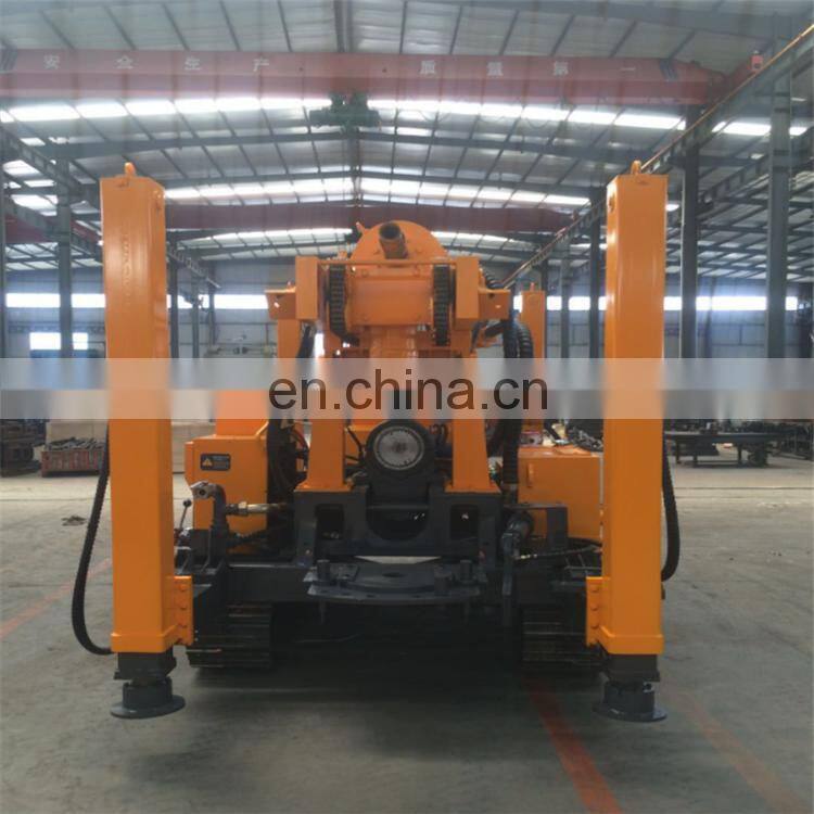 Crawler Type 200m Water Well Bore Hole Drilling Rig For Sale