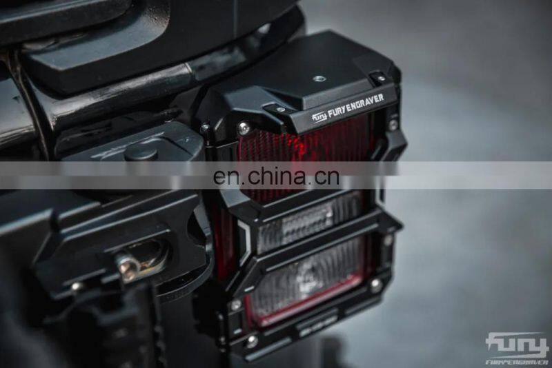 Black 4x4 Taillight Silver Cover for Jeep Wrangler JK 07+ Accessories Rear Lamp Cover from maiker