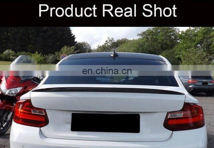 Runde High Quality M-performance Style Auto Carbon Fiber rear Spoiler for 2014-2019 BMW 2 Series F22 Spoiler