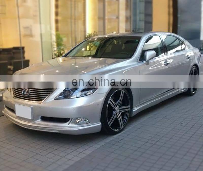 Runde ABS Material Old Lexus Upgrade LS600 Style Body Kit For 2006-2012 Lexus LS460 Front Lip Rear Lip Side Skirt
