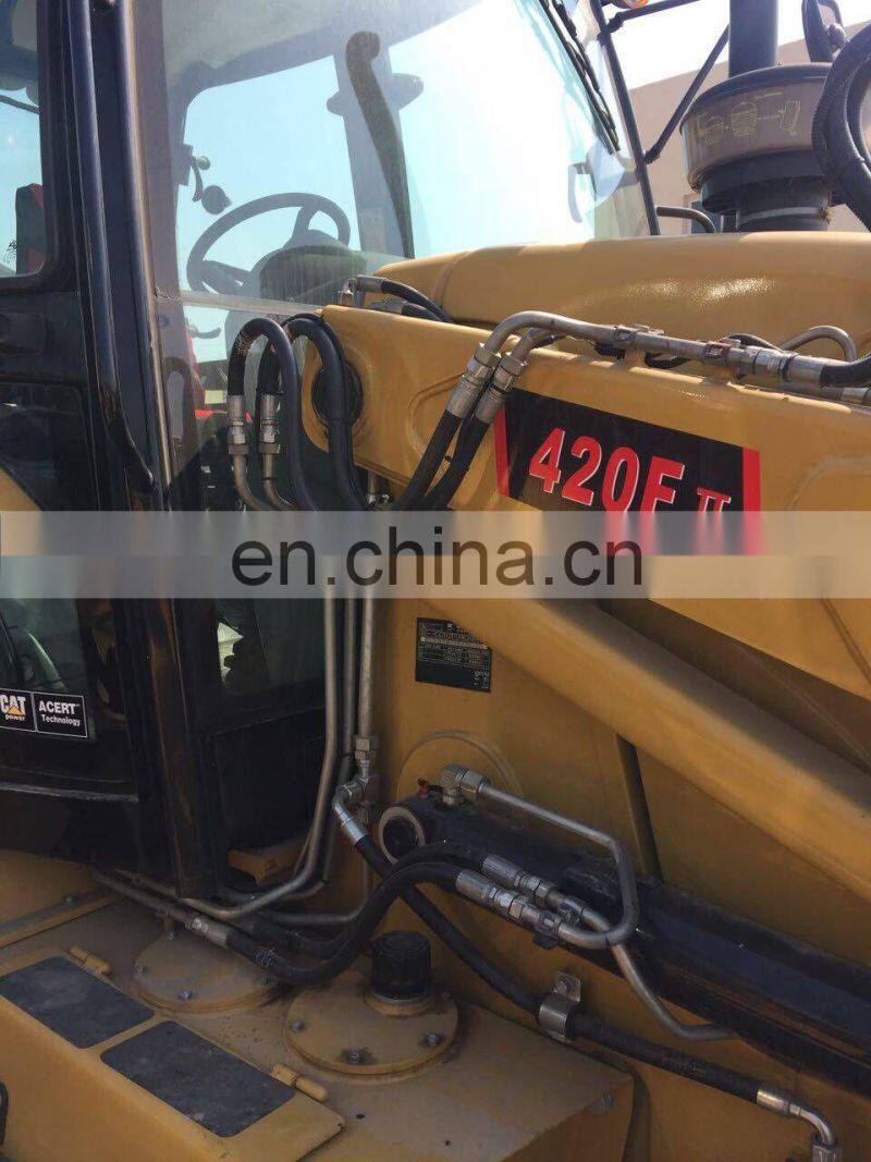 USA backhoe loader cacterpillar 420F2 for sale, CAT 420F backhoe loader
