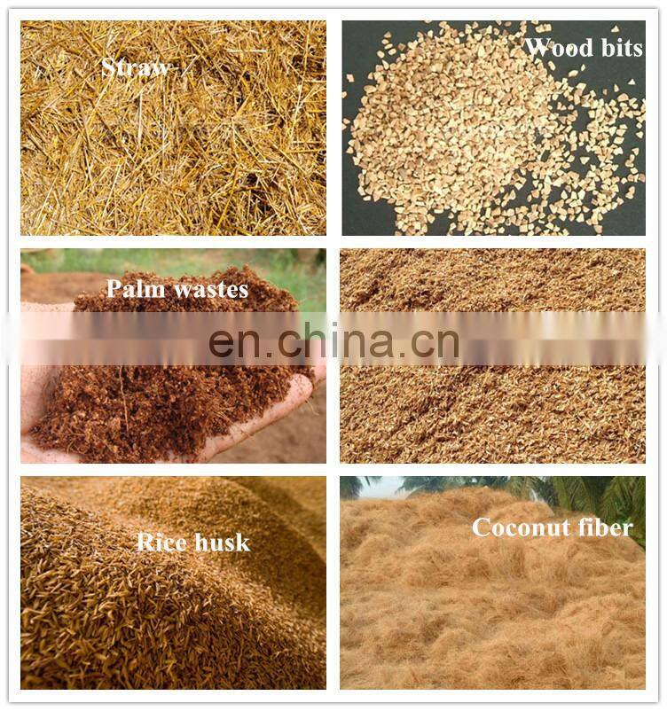 Internal combustion type Continuous rotary charcoal biochar kiln for making bbq