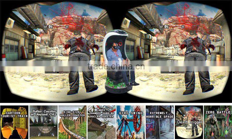 Factory Price 360 Rotating 9D Egg VR Cinema Simulator