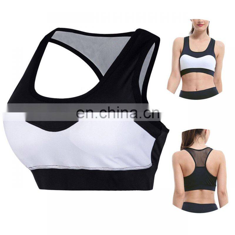 Custom Design Printed Gym Yoga Sports Inner Wear Fitness Bra Seamless Bodybuilding Sport Bra