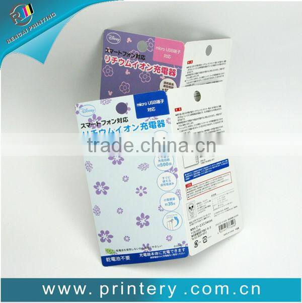 Eco-Friendly Paper Hang Tag for Clothing/Garment/Shoes China factory