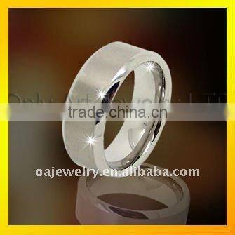 comfort fit shiny polished fashional tungsten rings