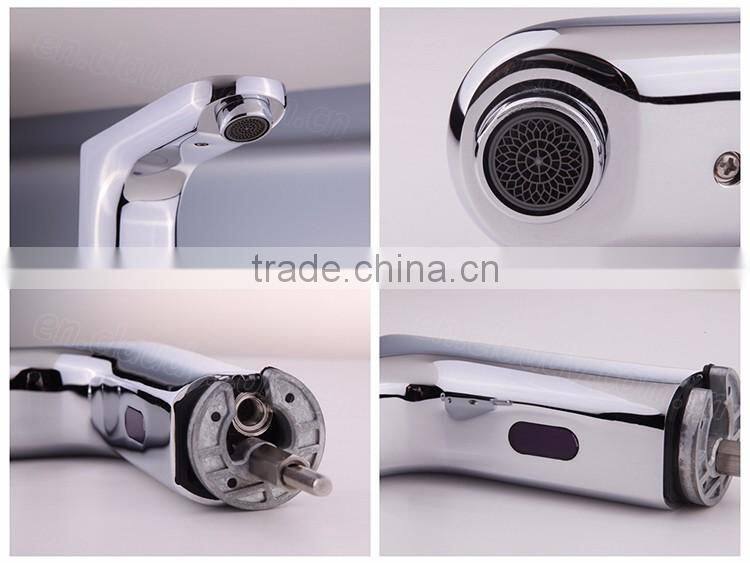 Solar Power Long Lifetime Single Hole CUPC Automatic Sensor Faucet in Canada