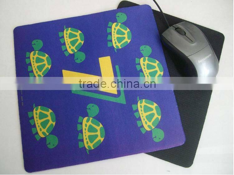low price PVC + EVA foam mouse pad, cheap custom mouse mats