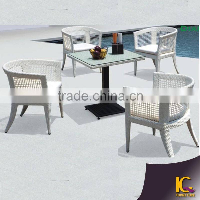 Top sale garden outdoor rattan dining sets trade assuranced patio dining furniture