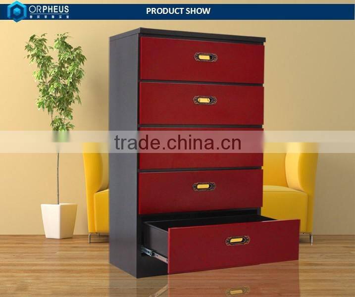 Living Room Cabinets Steel Dresser Metal Multi Drawer Chest For Home