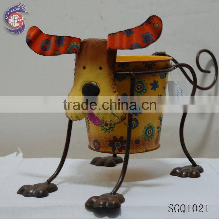good quality artificial garden decorative tiger flower pot