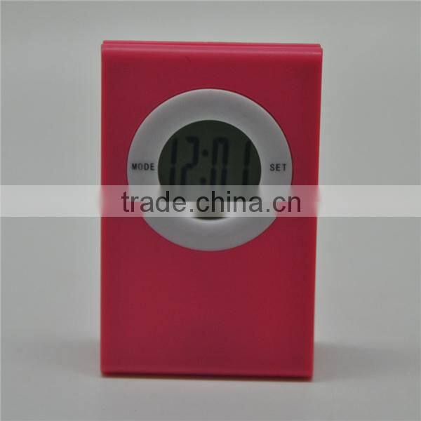 clip alarm clock, promotional cheap clock, small alarm clock