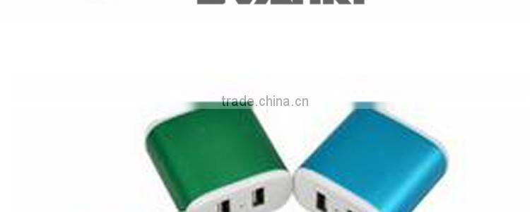 Mobile phone accessories manufacturer foldable dual 2 port usb charger, portable low price china wall usb Charger with IC chip