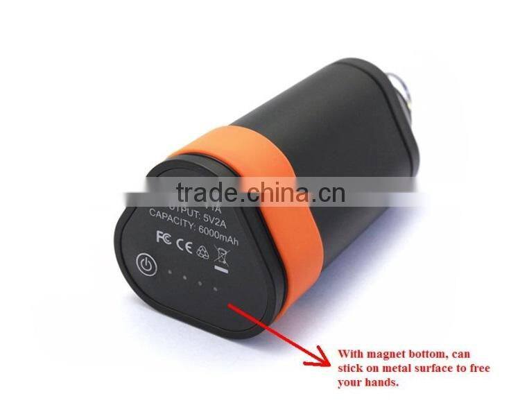 G&J 2015 multifunction power bank with smart hook for hanging