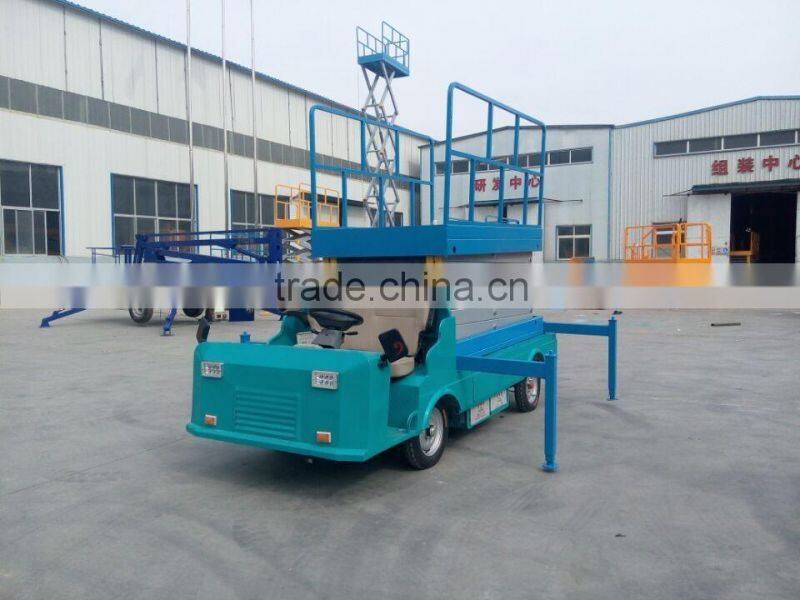 High quality hydraulic vehicle mounted scissor lift platform/truck mounted scissor lift LHSJCC0.3-16